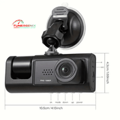 TunerGenix Dash Cam Dash Cam with IR Night Vision