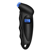 TunerGenix Digital Tire Pressure Meter Black Digital Tire Pressure Meter