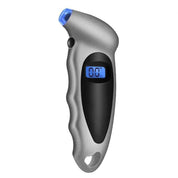 TunerGenix Digital Tire Pressure Meter Silver Digital Tire Pressure Meter