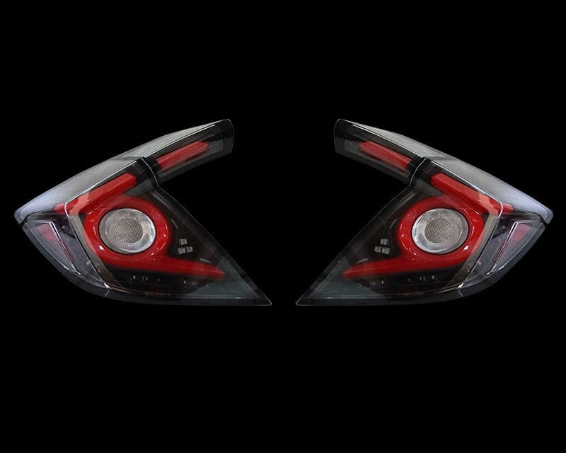 TunerGenix Tail Lights Dynamic Taillights for Honda Civic Type R 10th GEN 20-21