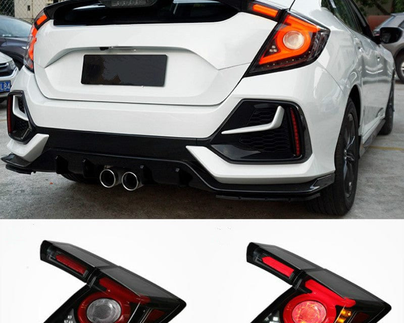 TunerGenix Tail Lights Dynamic Taillights for Honda Civic Type R 10th GEN 20-21