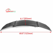 TunerGenix Electric Carbon Fiber Rear Spoiler Rear Spoiler Electric Carbon Fiber Rear Spoiler