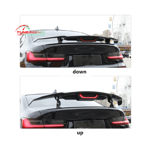 TunerGenix Electric Carbon Fiber Rear Spoiler Rear Spoiler Electric Carbon Fiber Rear Spoiler