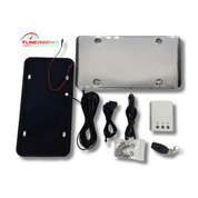 TunerGenix Electric License Plate Cover Kit with Remote 1pc Electric License Plate Cover Kit with Remote