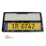 TunerGenix Electric License Plate Cover Kit with Remote Electric License Plate Cover Kit with Remote (EU)