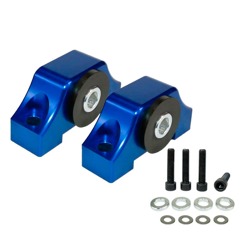 TunerGenix Engine Mounts Blue Engine Torque Mount Kit for Honda Civic 92-00