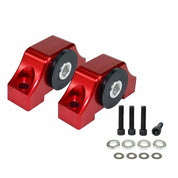 TunerGenix Engine Mounts Red Engine Torque Mount Kit for Honda Civic 92-00