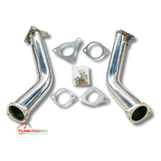 TunerGenix Exhaust Downpipe Exhaust Downpipe for Infiniti Q50 16-19 3.0T