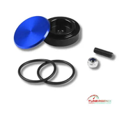TunerGenix Exterior Accessories Blue Aluminum Rear Wiper Delete Kit for JDM 1 Set