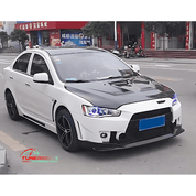 TunerGenix Front Bumper Body Kit Front Bumper Body Kit for Mitsubishi Lancer EX 2009-2016