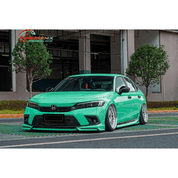 TunerGenix Front Splitter Front Splitter for Honda Civic 22+