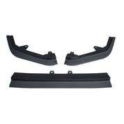 TunerGenix Front Splitter Matte Black Front Splitter Kit for Honda Civic 11 GEN 22-23 3Pcs