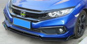 TunerGenix Front Splitter Front Splitter Kit for Honda Civic Sedan 16-18