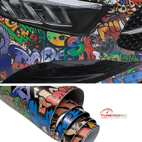 TunerGenix Graffiti Auto Wrap Graffiti Auto Wrap
