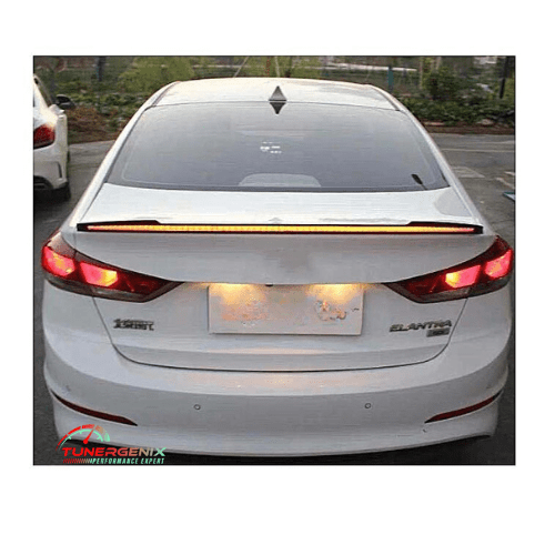 TunerGenix Rear Spoiler LED Rear Spoiler for Hyundai Elantra 2016