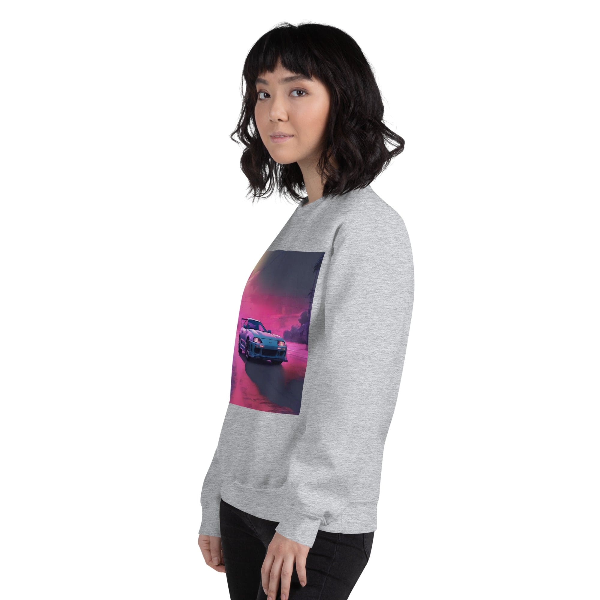 TunerGenix Sweatshirt Miami Supra Unisex Sweatshirt