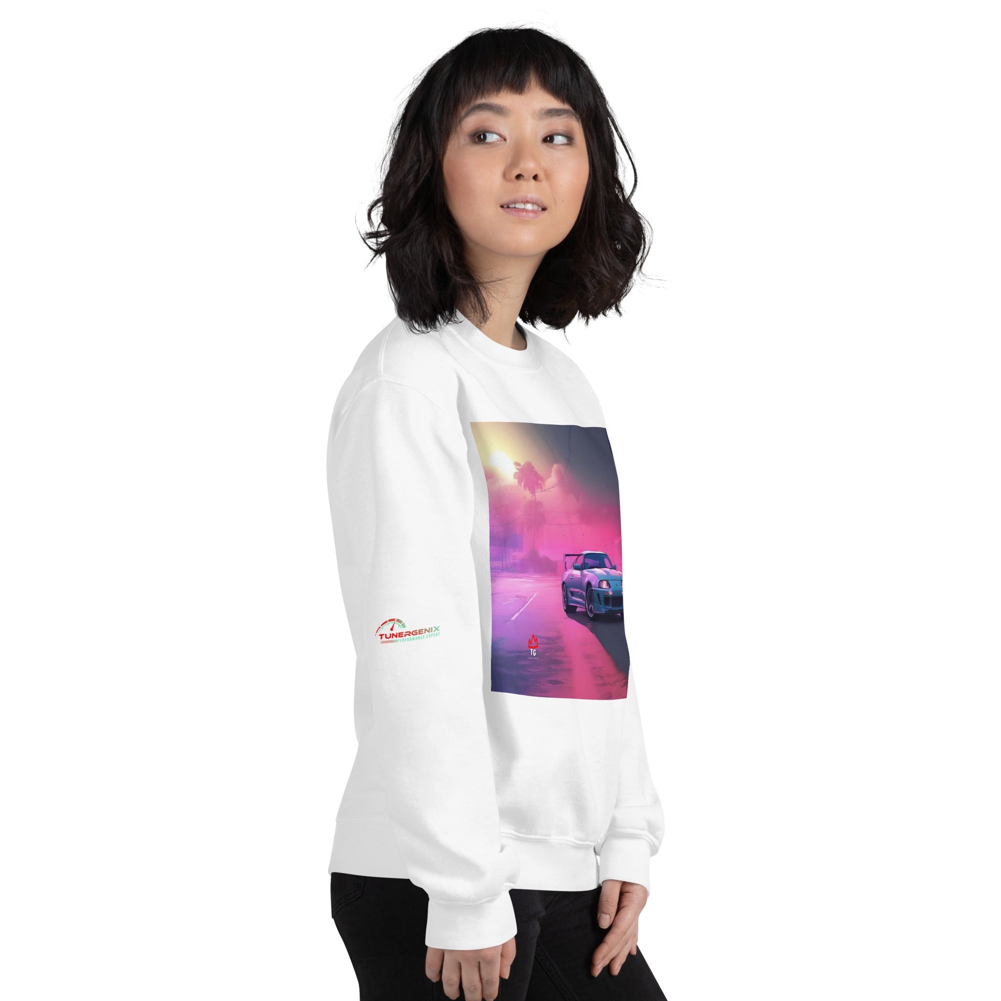 TunerGenix Sweatshirt Miami Supra Unisex Sweatshirt