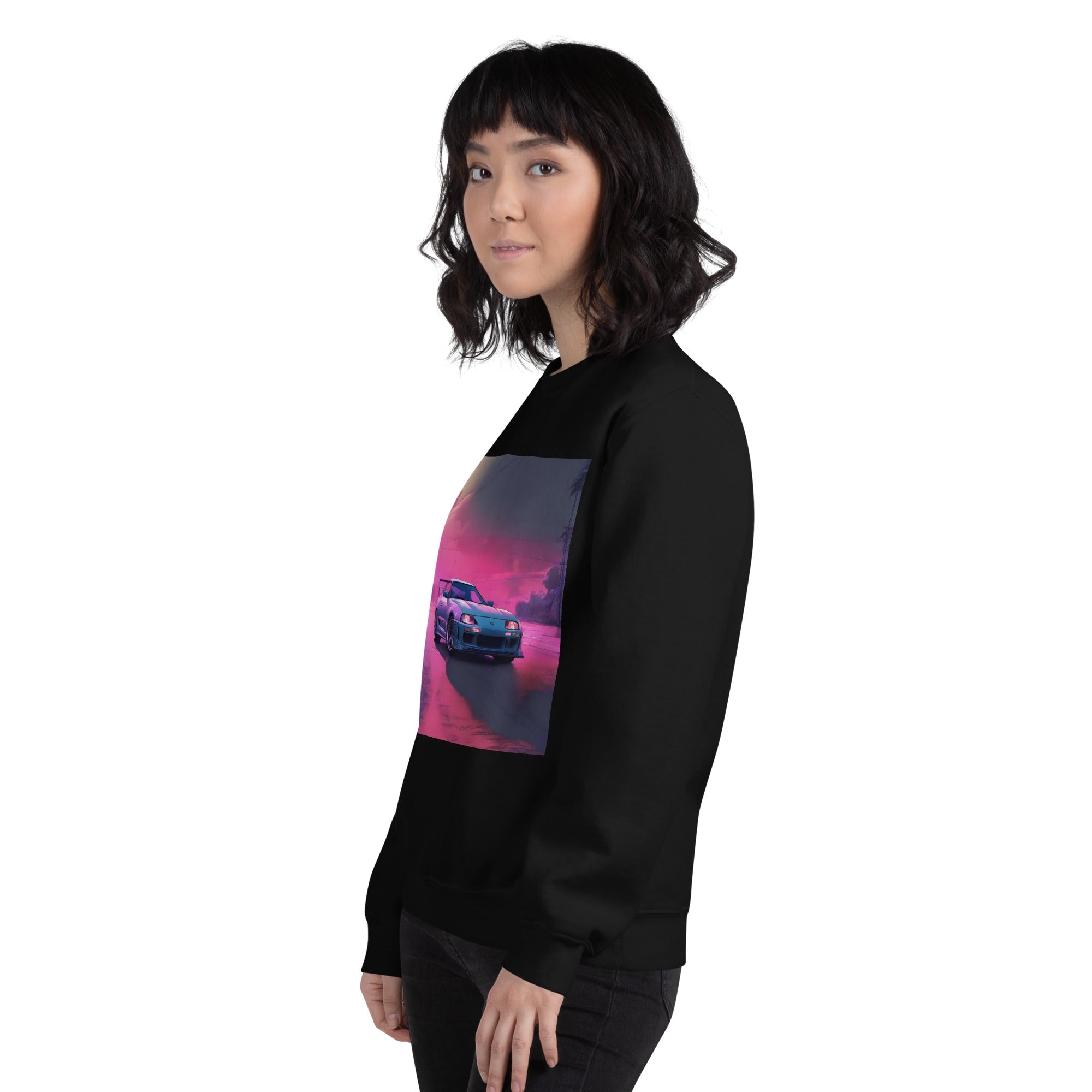 TunerGenix Sweatshirt Miami Supra Unisex Sweatshirt