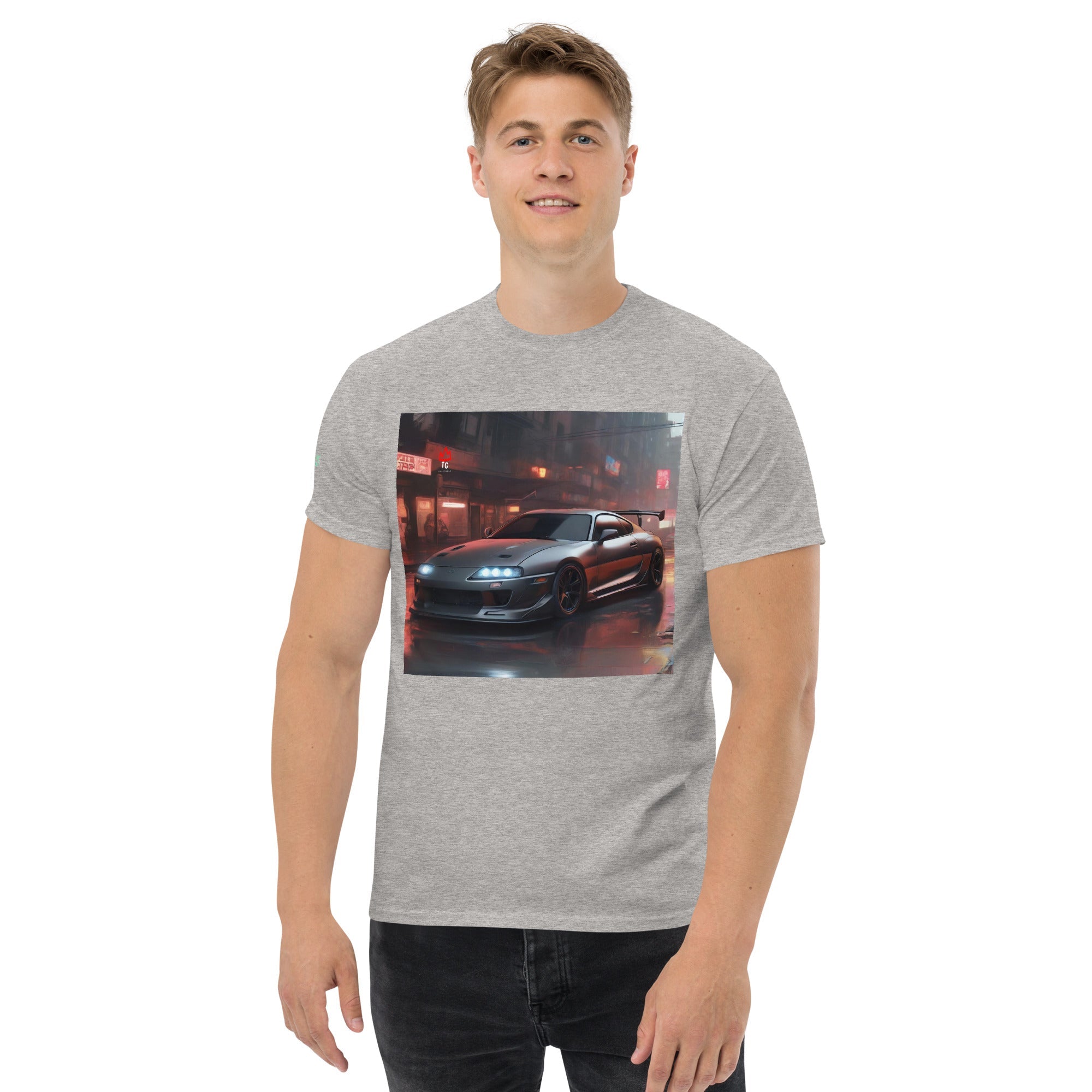 TunerGenix Classic Tee Sport Grey / S Nite Life Supra Men's Classic Tee