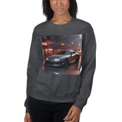 TunerGenix Sweatshirt Dark Heather / S Nite Life Supra Unisex Sweatshirt