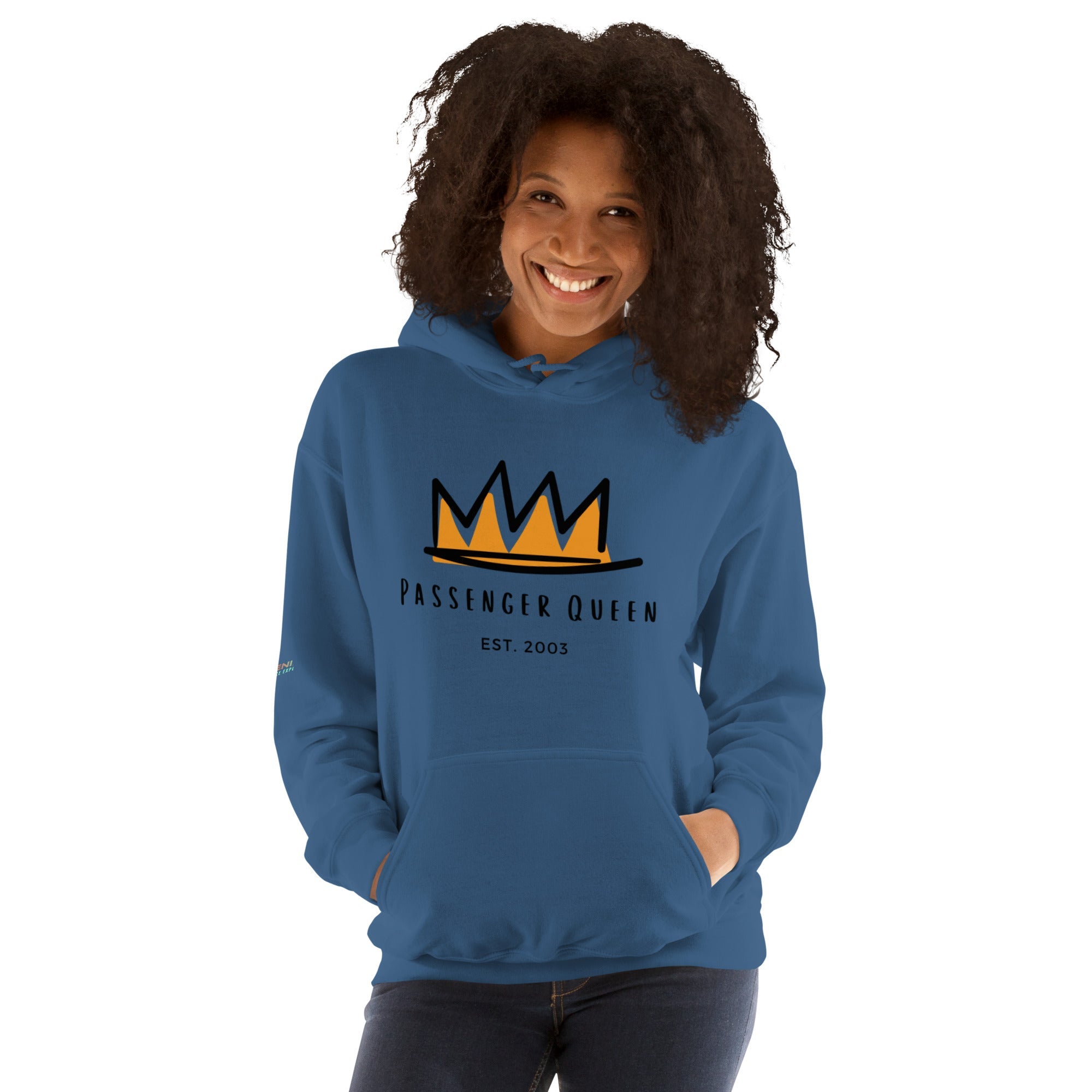 TunerGenix Hoodie Indigo Blue / S Passenger Queen Unisex Hoodie