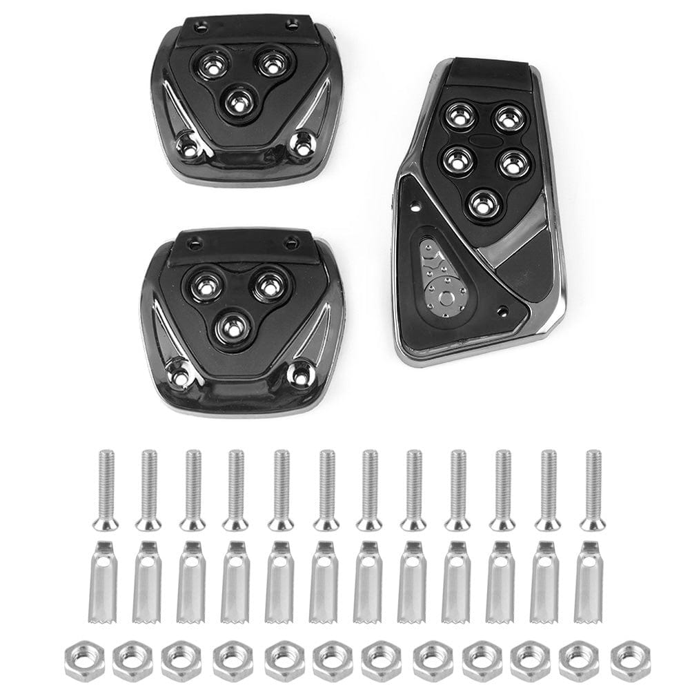 TunerGenix Interior Accessories Black Performance Pedal Set