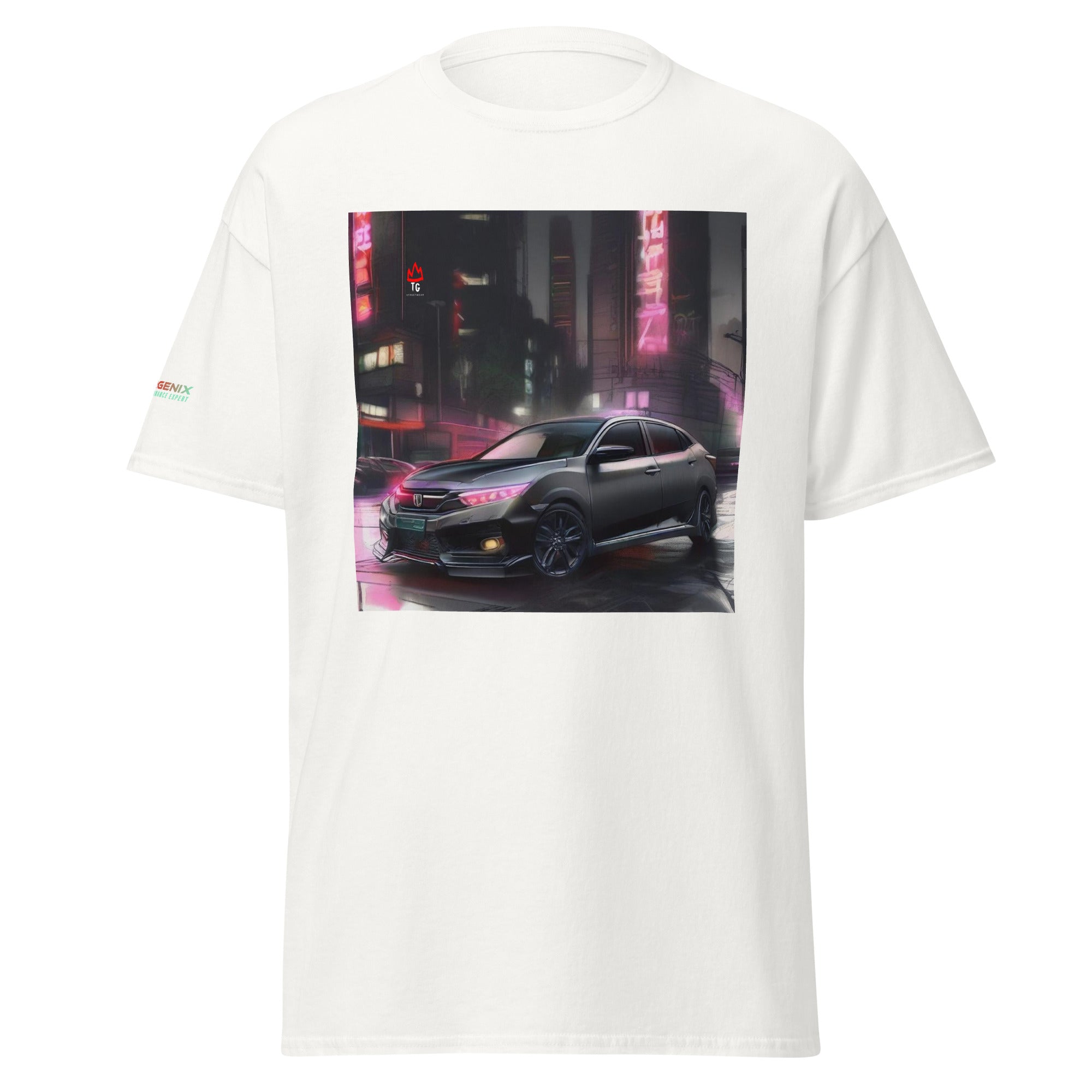 TunerGenix Apparel/Misc White / S Pink Night Men's Classic Tee