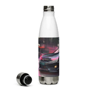 TunerGenix Water Bottle Pink Night Stainless Steel Water Bottle