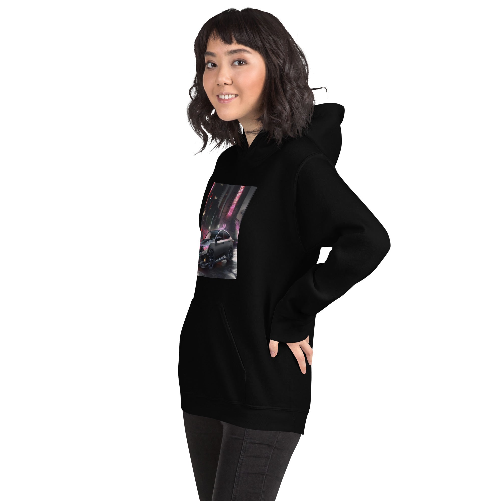 Misc Pink Night Unisex Hoodie