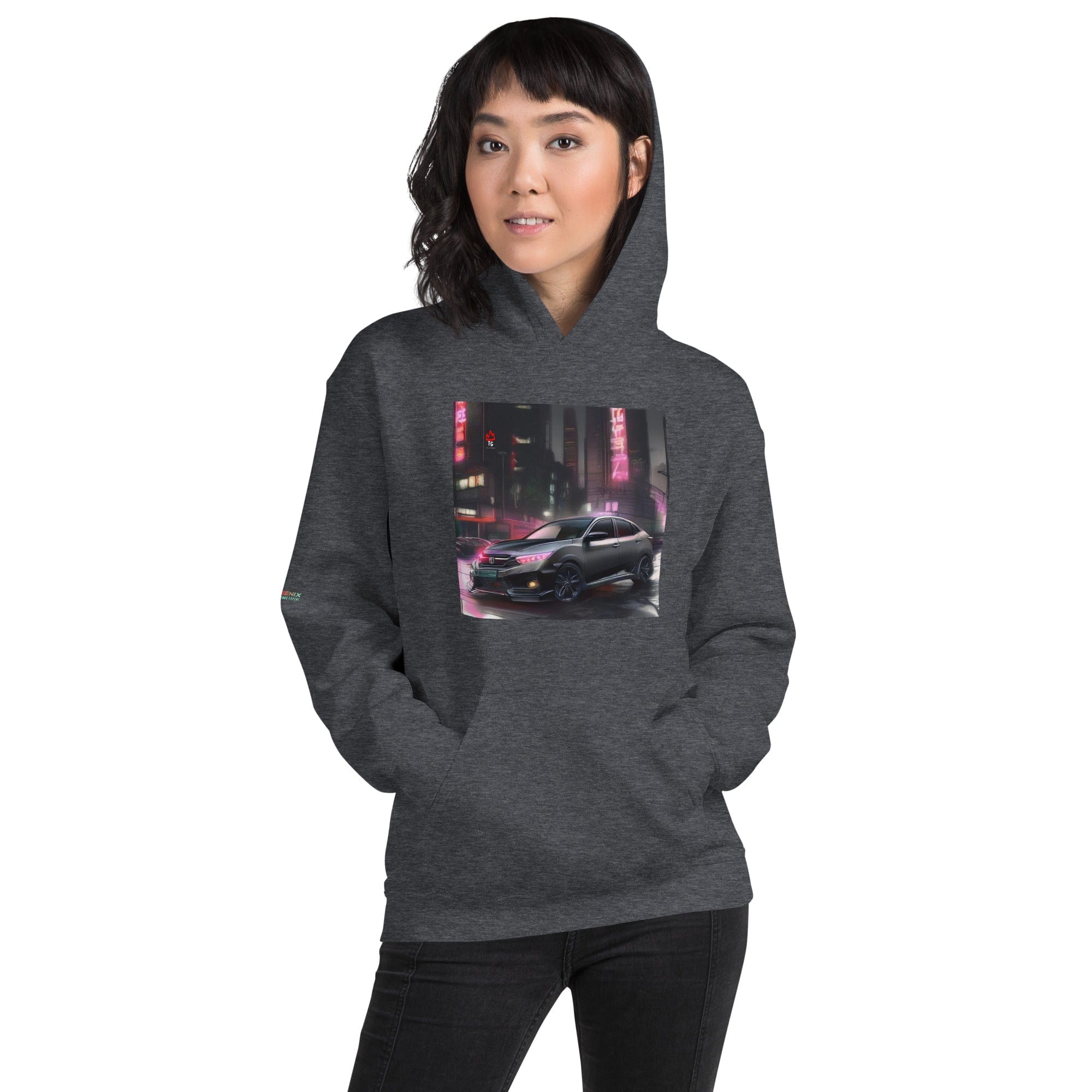 TunerGenix Hoodie Pink Night Unisex Hoodie