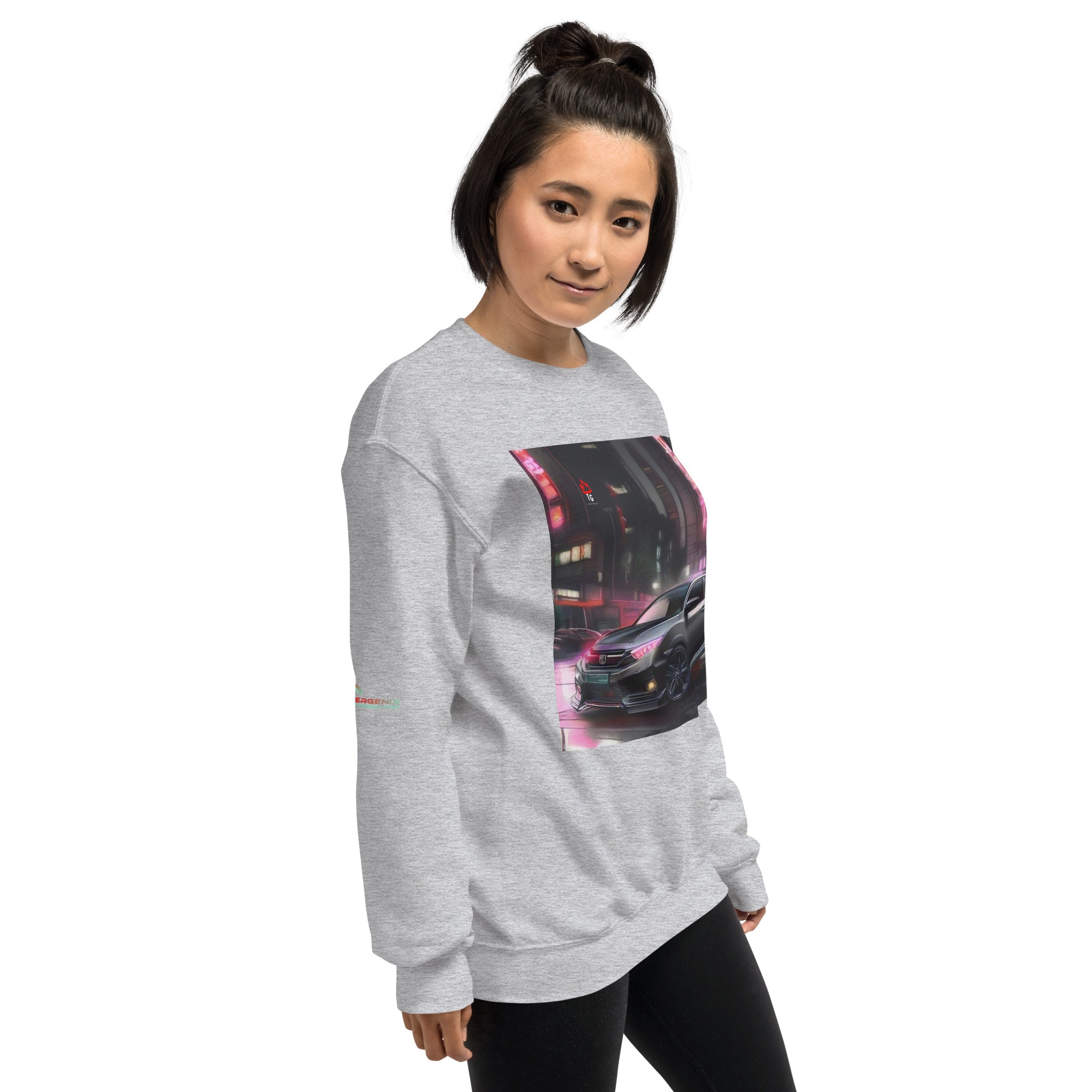 TunerGenix Apparel/Misc Pink Night Unisex Sweatshirt