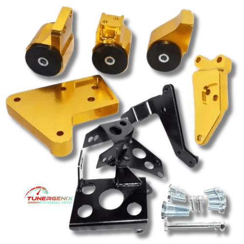 TunerGenix Racing Engine Mounts Racing Engine Mounts Kit for Honda Civic 92-95 70A