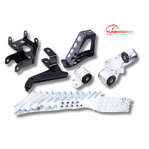 TunerGenix Racing Engine Mounts Racing Engine Mounts Kit for Honda Civic 92-95 70A