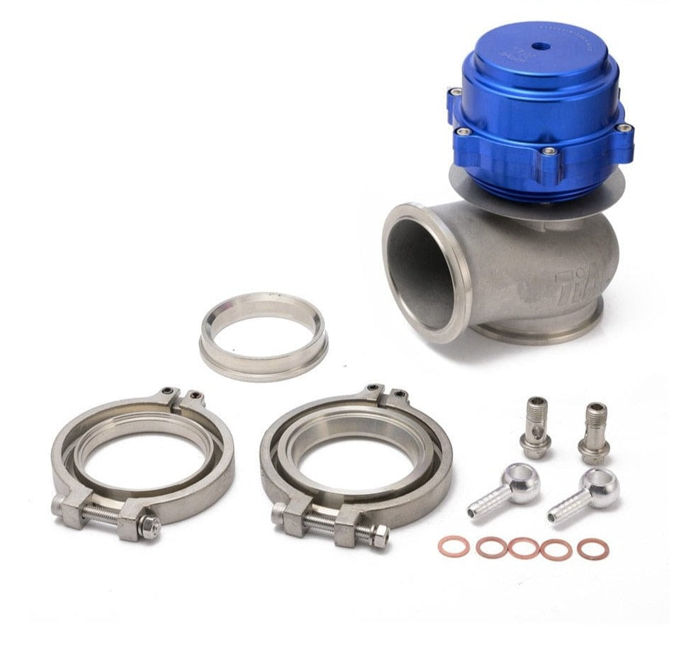 TunerGenix Turbo Wastegate Blue Racing Flange Turbo Wastegate 60MM