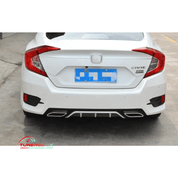 TunerGenix Rear Diffuser Rear Diffuser for Honda Civic 10Th Gen 2016-2020