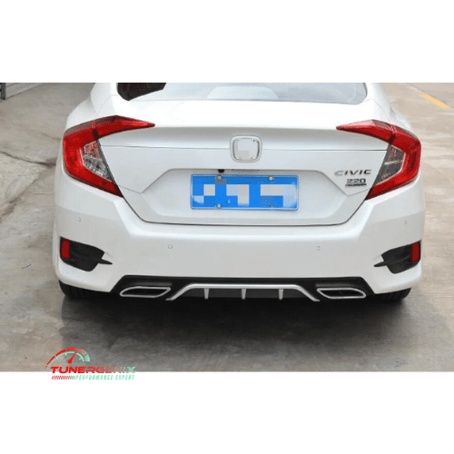 TunerGenix Rear Diffuser Rear Diffuser for Honda Civic 10Th Gen 2016-2020