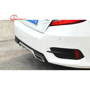 TunerGenix Rear Diffuser Rear Diffuser for Honda Civic 10Th Gen 2016-2020