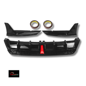 TunerGenix Exterior Accessories Rear Diffuser for Toyota Camry SE XSE 18-24