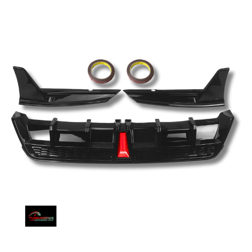 TunerGenix Exterior Accessories Rear Diffuser for Toyota Camry SE XSE 18-24