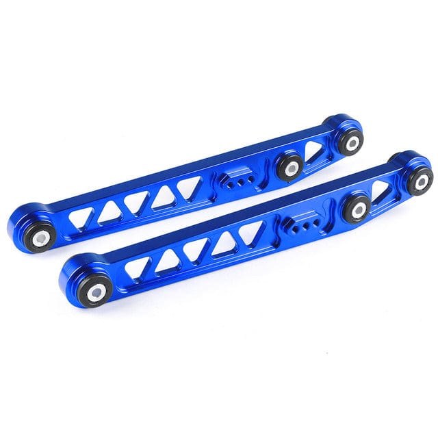 TunerGenix Tie Bar Blue Rear Lower Control Arm Tie Bar for Honda Civic 96-00 SI 2PCS/Set