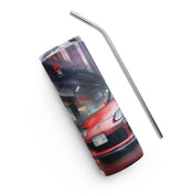 TunerGenix Tumbler Red Supra Stainless Steel Tumbler