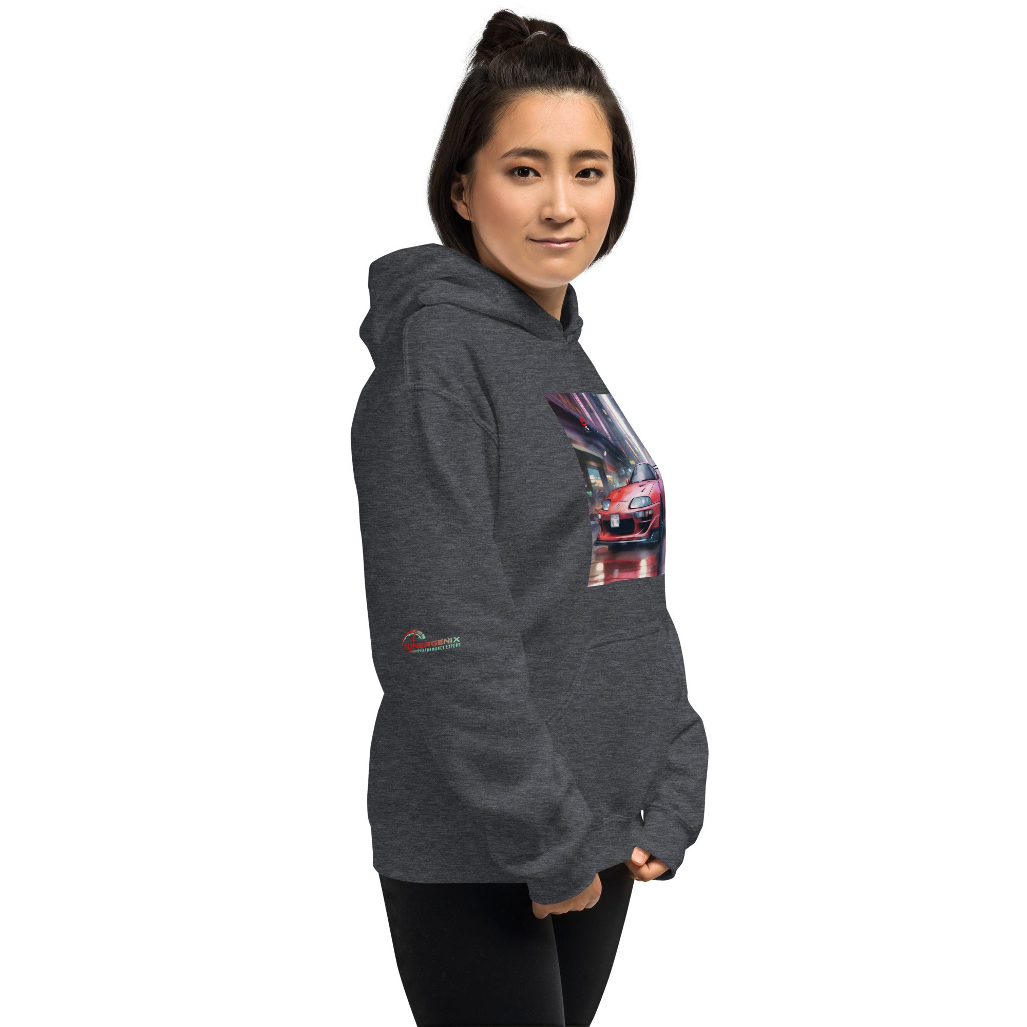 TunerGenix Hoodie Red Supra Unisex Hoodie