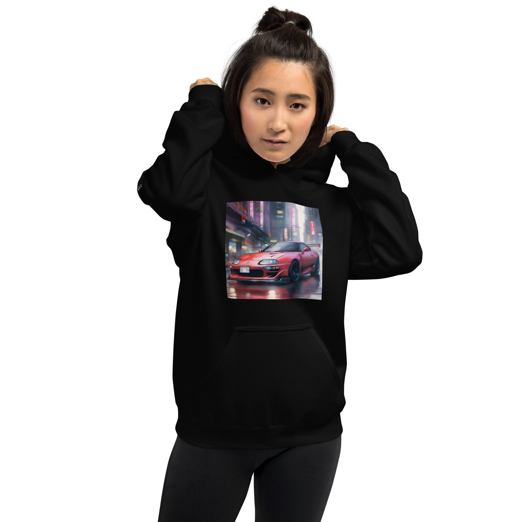  S Red Supra Unisex Hoodie