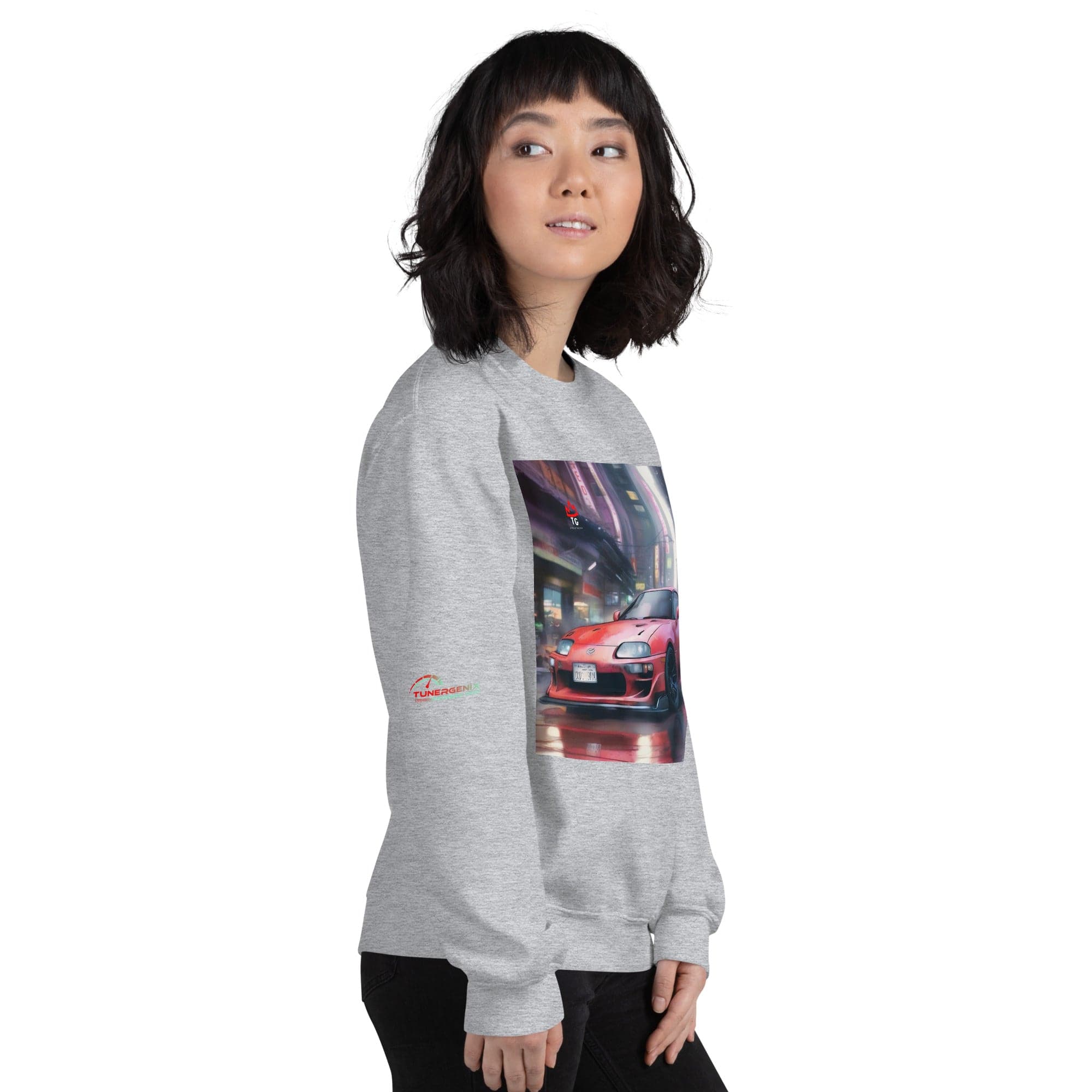 TunerGenix Sweatshirt Red Supra Unisex Sweatshirt