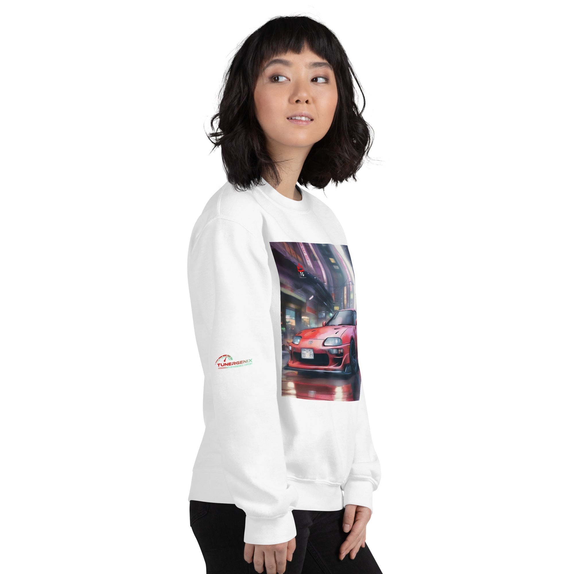 TunerGenix Red Supra Unisex Sweatshirt