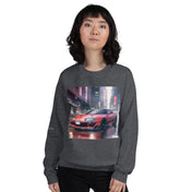 TunerGenix Dark Heather / S Red Supra Unisex Sweatshirt