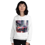 TunerGenix Sweatshirt White / S Red Supra Unisex Sweatshirt