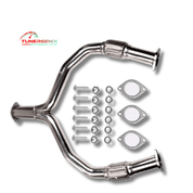 TunerGenix Exhaust Stainless Racing Exhaust X/Y Pipe for Infiniti G37 08-14/Nissan 370Z 09-14