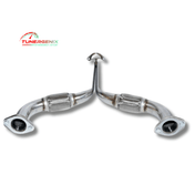 TunerGenix Y Pipe Stainless Steel Header Y Pipe for Nissan 350Z/G35 03-06