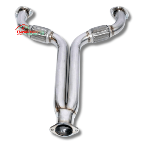 TunerGenix Y Pipe Stainless Steel Header Y Pipe for Nissan 350Z/G35 03-06